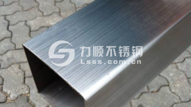 外(wài)表麵拉絲(sī)不鏽鋼方管 304,100x100mm